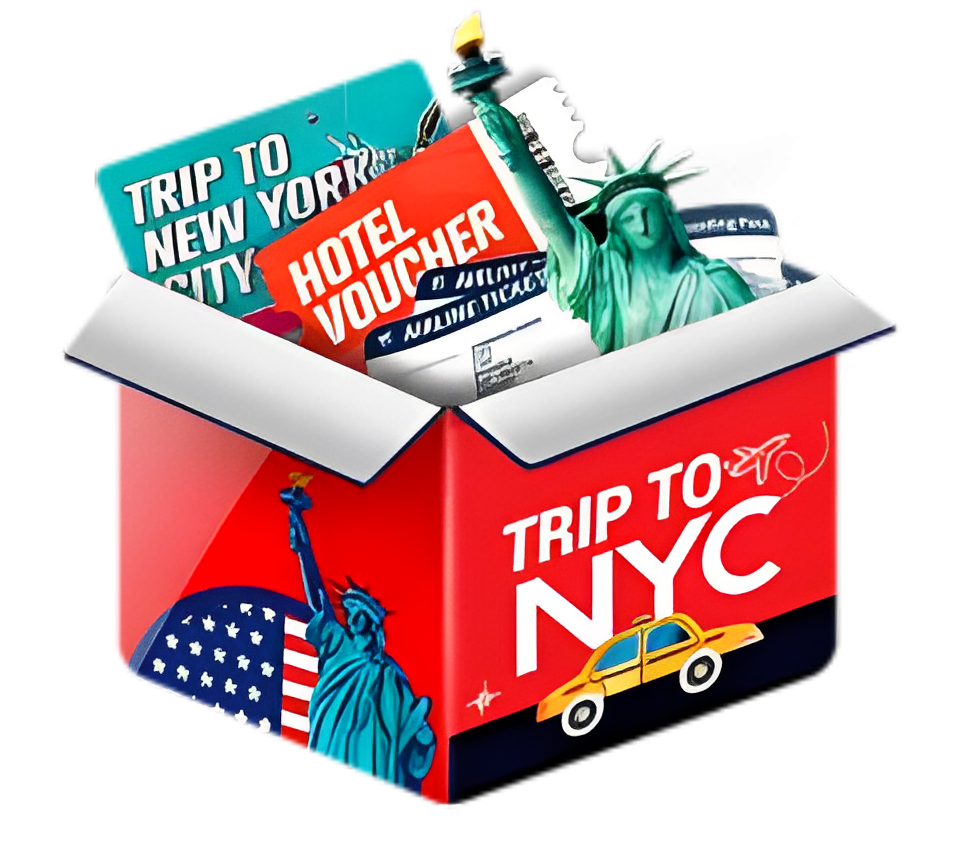 Caixa Misteriosa Viagem para NYC